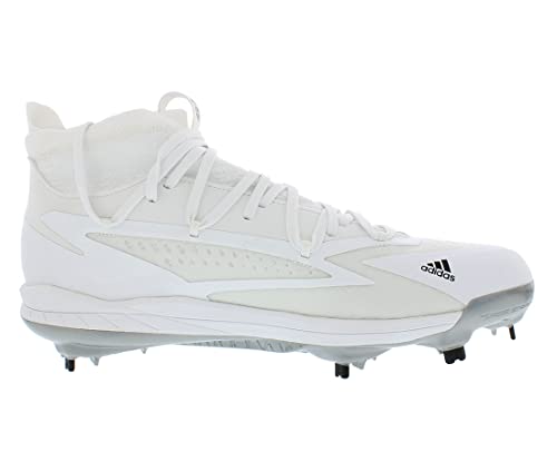 Adidas Men's Adizero Afterburner 8 Nwv Tpu Baseball Cleats, White/Iridescent, 9 #TOP1