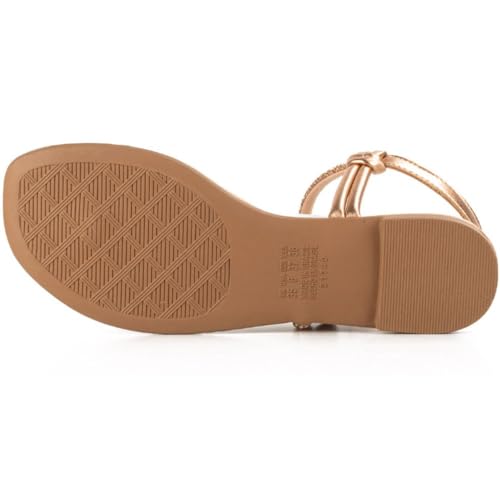 Sandália Dakota Y6161 Baixa Fivela Brilho Leve Rasteirinha Feminino