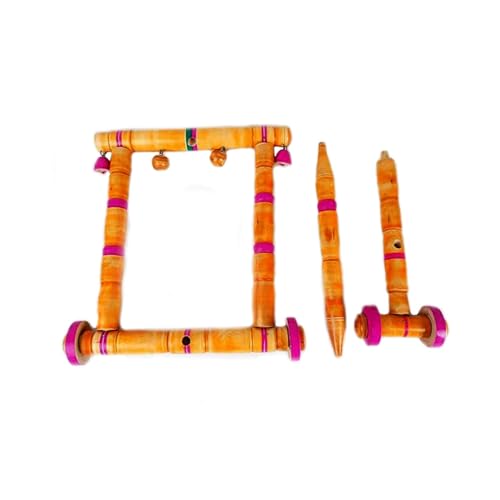 Image of Traditional Wooden Baby Walker for 9-18 Months | Nadavandi Push Walker for Kids | Handmade Push Walker | Baby Push Wagon & Activity for First Steps | Sturdy & Safe for Baby (Gold)