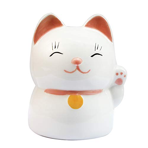 Favoriser l'argent en céramique Tirelire Enfants Mini-Tirelire (Chat Chanceux)