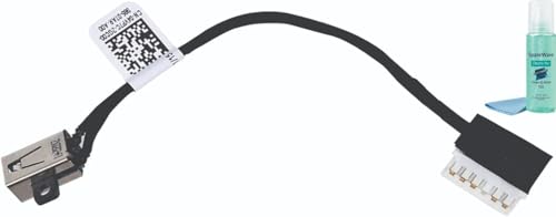 Image of DC Power Jack /DC Jack Compatible for Dell inspiron 3501 3502 3505 3593 5593 5594 Vostro 3500 3405 DC301015Q00 Laptop. Comes with Complimentary Laptop Clean & Shine Gel (Type 1)