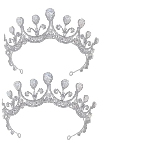 Couronne de mariage zircon argenté accessoire cheveux robe de mariée