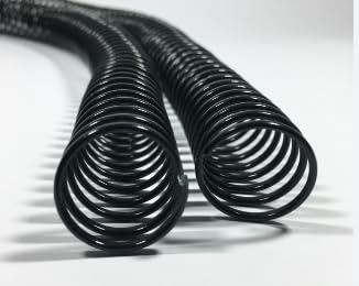 Espiral Para Encadernação Preto 09mm Para 50 Folhas A4 100un