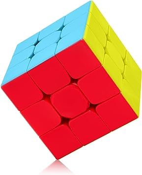 Cube Speed Puzzle Smooth Magic Cube 3x3x3, Professional Puzzle Cube, Brain Teasers Toys, Stocking Filler for Kids & Adults
