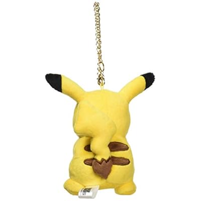 Pokemon Plush Keychain Charm - 4 Pikachu