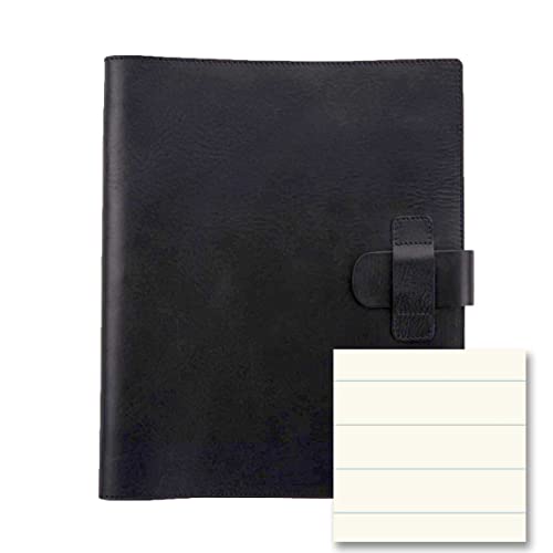 ATOMA Notebook Systeem | Pur | Schrijfmap | A4+ | zwart | Gelineerd