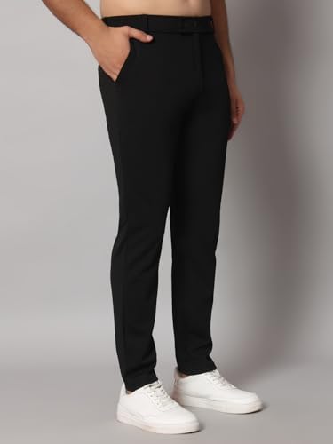 Vogaan Luxury Stretchable Casual Pants for Men | Stylish Slim Fit Men's Wear Trousers for Office | Mens Fashion | Modern Mens Trouser