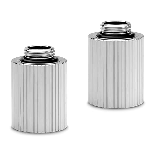 Image of EKWB EK-Quantum Torque Extender Static, MF 28, Nickel, 2-Pack