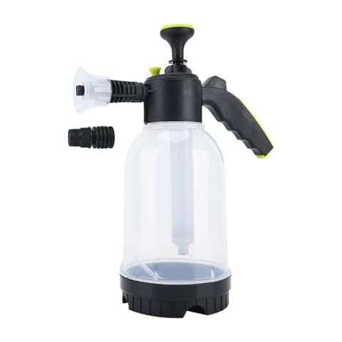 BEARFORCE Dispensers for Cleaning and Disinfecting Solutions Pump Foaming Sprayer Hand Pressure Foam Sprayer Water Sprayer, Hand Pressurized Foam Cannon 75 oz, Car Wash Hand Operated Soap Foam Nozzle Cover