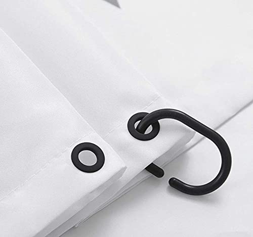Rideau de douche en polyester de haute qualité et imperméable
