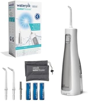 Waterpik Cordless Irrigator with Pressure Water Portable with Wat...