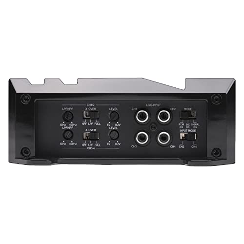 Mb Quart Fa2-400.4 400 Watt 4-Channel Car Stereo Amplifier Class Q1 Amp Bundle With Rockville Rwk42 Car Amp Wiring Installation Wire Kit (2) Rca's #TOP2