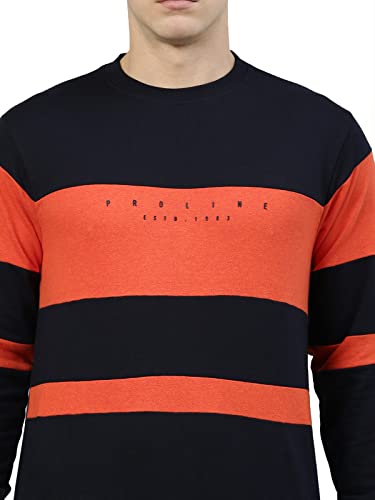 Image of Proline Mens Blue Pullover PV22215LNB
