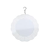 Sublimation Wind Spinner Chime Blanks, 3D Aluminum Double Sided Metal Crafts Sculpture, Ornaments Wi