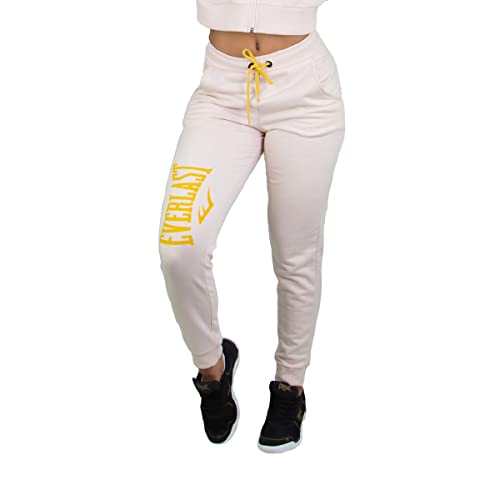 Calca Casual Everlast Moletom Fem Nude/Dourado G