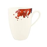Made in Germany königlich priv. Tettau 004.104710 Becher mit Henkel 0,35 l Saphir Diamant Geranienblume