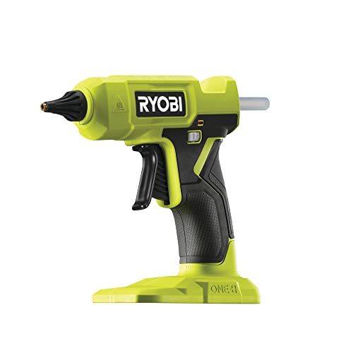 RYOBI - 18V ONE+ RGLU18-0 Glue Gun - Double Temperature & Fast Heating - For Fixing Crafts Repair & Decoration - Battery not included