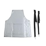 * 【Tablier résistant à l'huile】: Imperméable et résistant à l'huile, et peut être nettoyé, pour offrir une excellente couverture et protection contre l'huile de cuisine, les déversements et les taches de nourriture