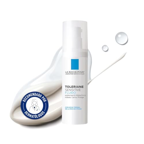 La Roche Posay Toleriane Sensistive Fluido, Repara y Protege la Barrera Cutánea, 50 ml