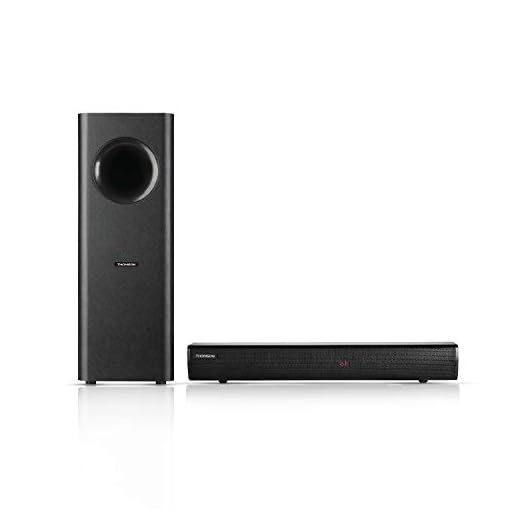 Thomson SBW20 100 Watts Wired Soundbar with Subwoofer and Bluetooth
