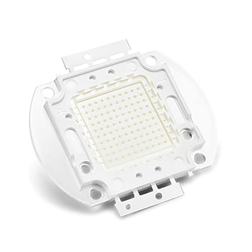 Chanzon High Power Led Chip 100W Royal Blue Plant Grow Light (440Nm - 450Nm / 3000Ma / Dc 30V - 34V / 100 Watt) Smd Cob Emitter Diode Components 100 W Bead For Diy Hydroponic Aquarium Growing Lamps #TOP4