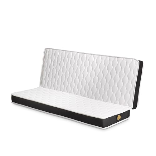 MATTREX | Colchón Clic clac 130x190 cm para sofá de día y Cama de Noche – Colchón Clic clac Altura 13 cm Made in Spain cómodo para Descanso Diario y Uso versátil
