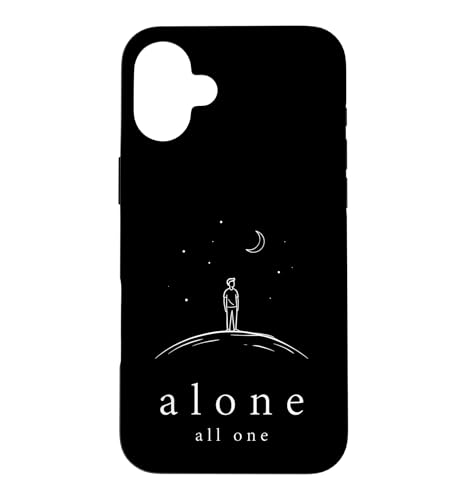 Alone All One �~�j�}���X�g �N�w �ґz �X�s���`���A�� �X�}�z�P�[�X iPhone 16 Plus �p