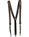 M & F Western Men's Nocona Hdx Triple Stitched Suspenders Brown Large