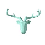 Photo Gallery sunmme scultura da parete 3d intagliata a parete, animale, simulazione geometrica, cervo, soggiorno, casa, resina (taglia unica) Photo Gallery sunmme scultura da parete 3d intagliata a parete, animale, simulazione geometrica, cervo, soggiorno, casa, resina (taglia unica)
