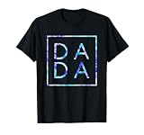 Father's Day for New Dad, Dada, Him, Papa Funny Tie Dye Dada T-Shirt Small