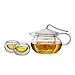 Szklany czajnik do herbaty Zestaw do herbaty Czajniki szklane domowe mały czajniczek Z 2 filiżankami