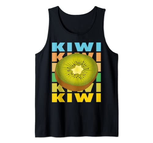 KIWI Frucht Obst Vitamine Vegan Kiwi Tank Top