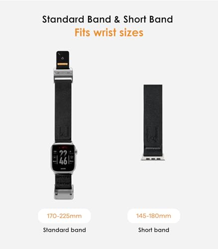 Image of Aulumu A11 Mag Buckle Slim Band Designed for Apple Watch Band | for Apple Watch Ultra2 /Apple Watch Ultra 49mm, Series 9 /8 /SE2 /7 /6 /SE /5 /4 /3 /2 /1 45mm /44mm /42mm | Stainless Steel Magnetic Clasp Band