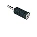 Produktbild ROLINE 11094445 Stereo Adapter 3,5 mm Stecker auf 2,5 mm Buchse schwarz