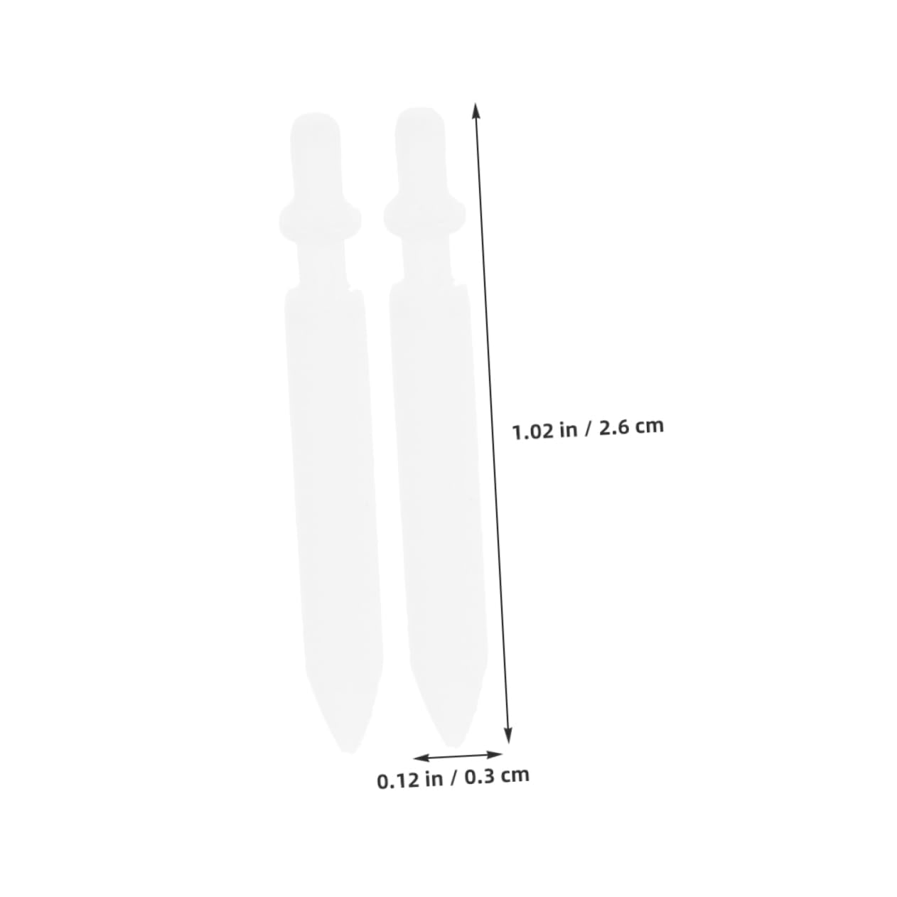 OSALADI Replacement Paint Pen Tips for Acrylic Markers 0.7mm Fine Nibs for School Art Office Supplies