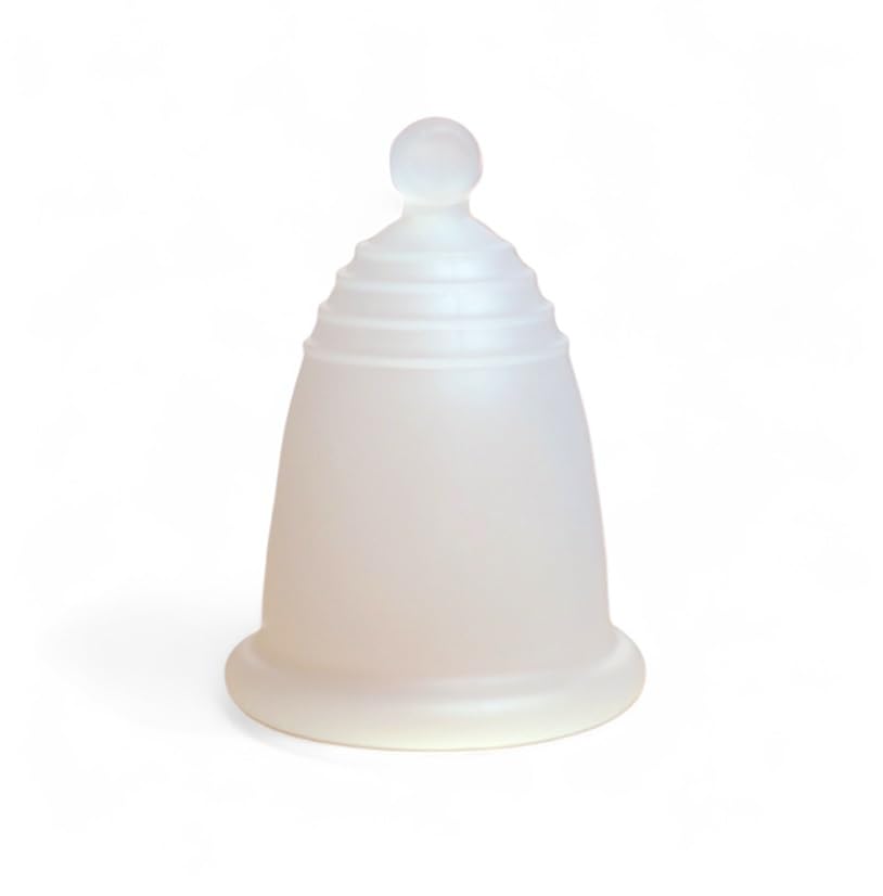 Image of Most Customizable Menstrual Cup with Ball Handle | MeLuna Me Luna | Comfortable Period Cup Reusable Cup | Tampon Pad Alternative for All Body Types | Classic