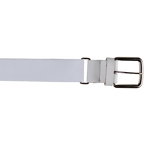 Champro Elastic Baseball Belt With 1.5-Inch Synthetic Tab (White, 28-52-Inch) #TOP2