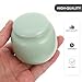 SOIMISS Mini Ceramic Ashes Urn 100ml Round Pet Cinerary Casket Household Ceramic Pet Ashes Container for Memorial and Funeral Use