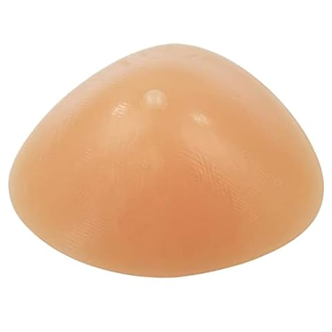 Silikonowe Protezy Piersi Protezy Po Mastektomii Samoprzylepne Trójkątne Niewidoczne Biustonosze(400g/Piece, Nude)