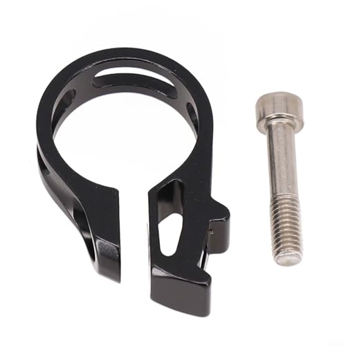 Barre de déclenchement pour levier de vitesse XX X9 X0 X01 pour Eagle pour GX, support en alliage d'aluminium, adaptateur de guidon de 22 mm, levier de vitesse de montagne, noir (pince + boulon)