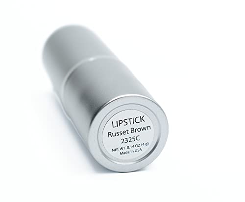 Image of Pure Ziva Russet Brown Creamy Pearl Lipstick Color Moisturizing Paraben Free, No Animal Testing & Cruelty Free Lip Makeup Color