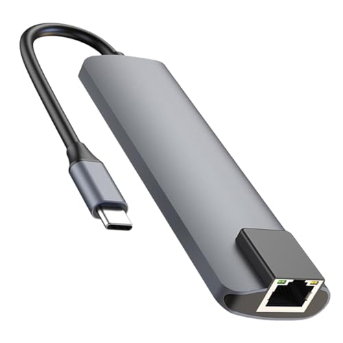 Hub USB Type-c connexion réseau et charge PD pour le télétravail nomade