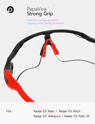 Image of Replacement Nose Pads & Ear Socks Rubber Kits for Oakley Radar EV Path OO9208 / Radar EV Pitch OO9211 Sunglass