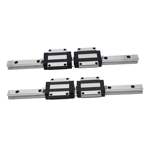 Deslizamiento fluido con el riel lineal BLH15 de 400mm y bloque HGW15CC equivalente