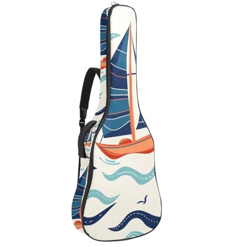 Housse guitare acoustique 109 cm idéale pour musiciens nomades