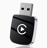 ♨【Connexion Rapide】: Branchez simplement la clé sans fil CarPlay sur le port USB de votre voiture, activez le Bluetooth et le Wi-Fi sur votre téléphone, puis appairez votre appareil. Après la configuration initiale, il se reconnecte automatiquement à chaque démarrage de votre véhicule (configuration unique).