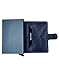 Secrid – Rigid Leather and Aluminium Card Holder, Blue, Blue, 00, RFID