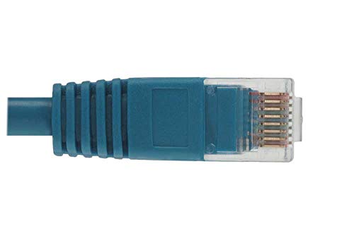 Cable de red Ethernet Cat 5E UTP 12ft azul miniatura 3