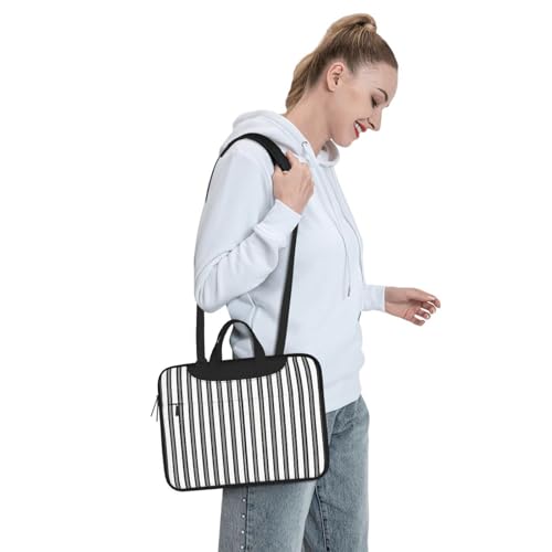 Funda delgada para laptop con correa y bolsa miniatura 2