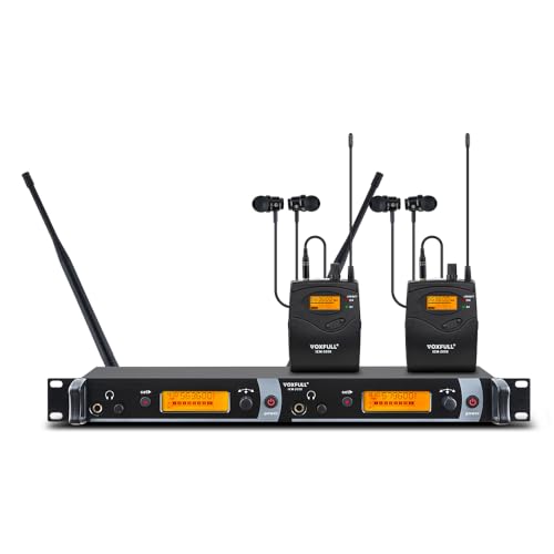 Wireless In-Ear Monitor System with Dual Channels